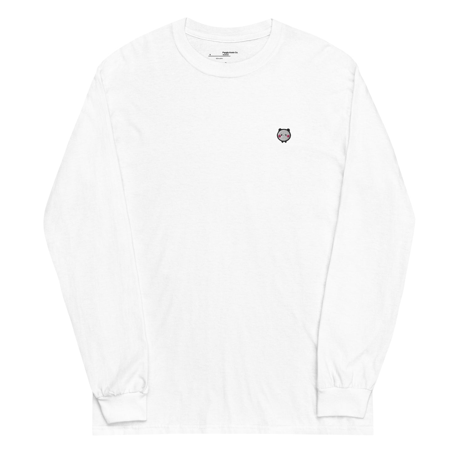 Panda Long Sleeve Shirt - White