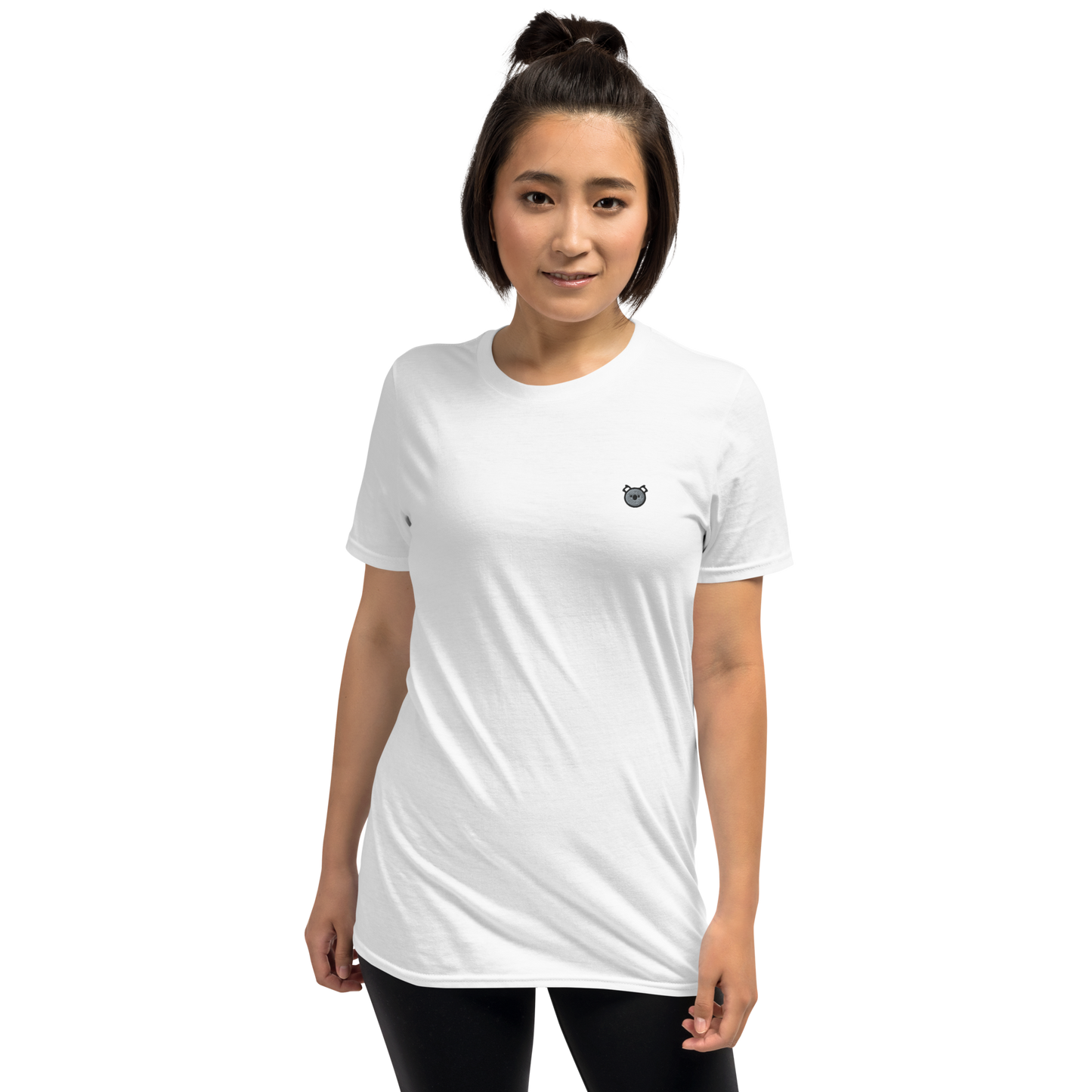 Female Model Wearing a Panda Koala Co. T-Shirt